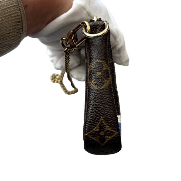 COPY - Louis Vuitton Monogram Christmas Bears Mini Accessories Pochette Bag - Picture 10 of 12